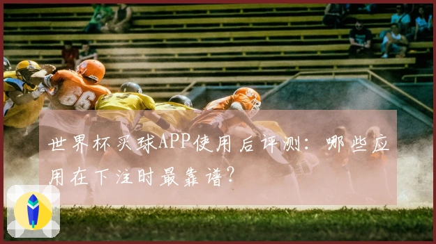 世界杯买球APP使用后评测：哪些应用在下注时最靠谱？
