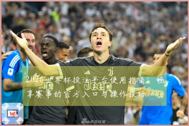2026世界杯投注平台使用指南:畅享赛事的官方入口与操作技巧