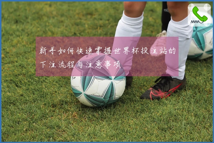 新手如何快速掌握世界杯投注站的下注流程与注意事项